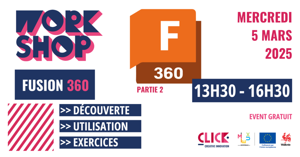 Workshop Fusion 360 (Partie 2)