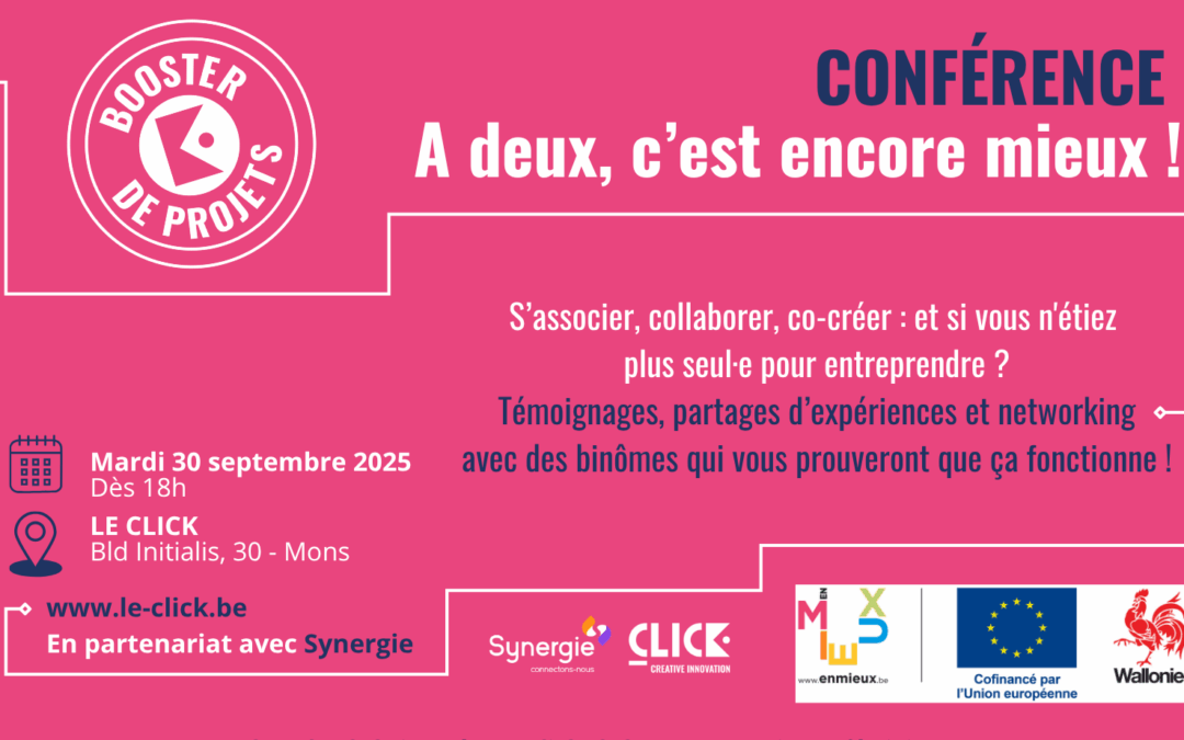 Conférence : « A deux, c’est encore mieux !
