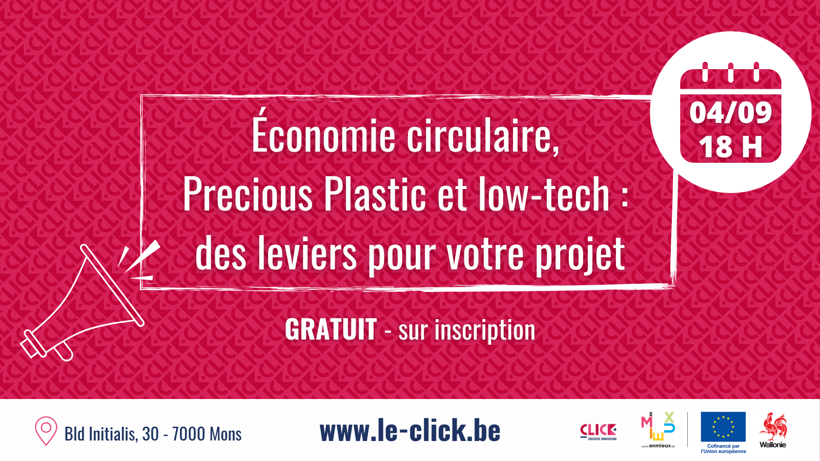 CLICK - Conférence Economie circulaire-Precious Plastic-LowTech_4-9-25