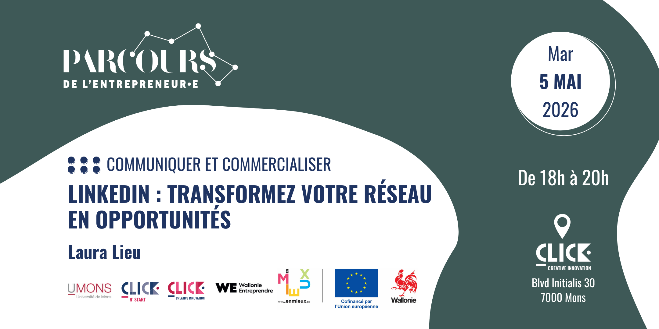 Image de l'événement LinkedIn : transformez votre réseau en opportunités
