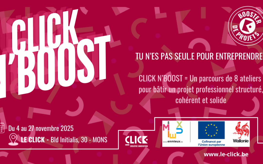 CLICK N’BOOST : Parcours d’ateliers